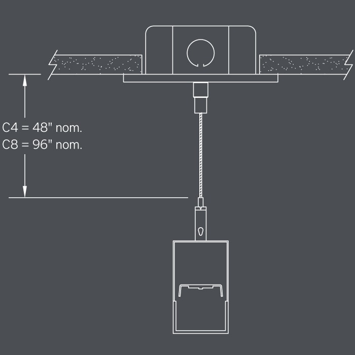 BSS205 cable mount illustration