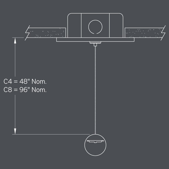 BSS500 cable mount illustration