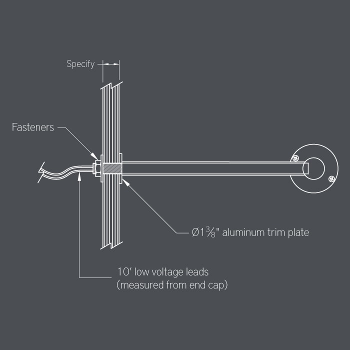 BSS511 trim plate mounting