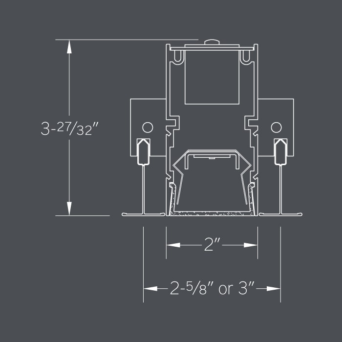 BSS420 t-grid 9/16" and t-grid 15/16" section