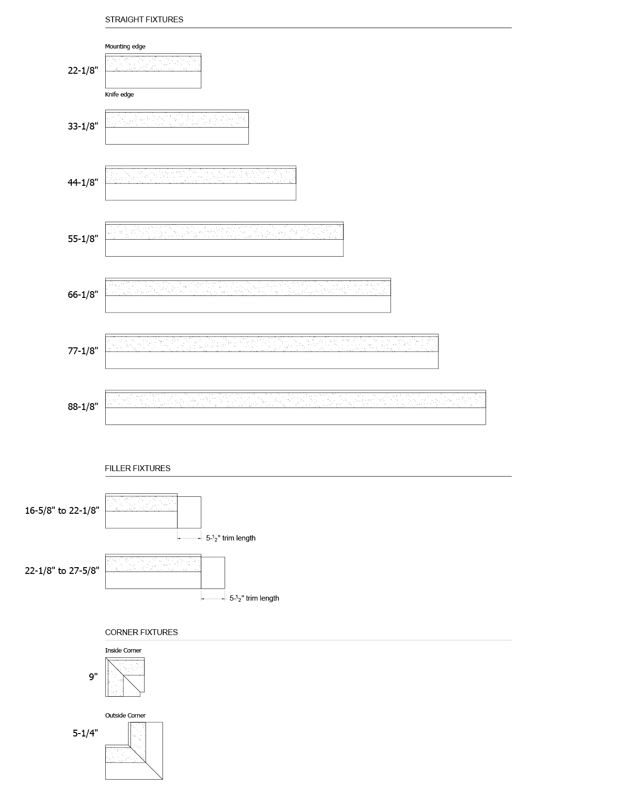 ADL210 lengths