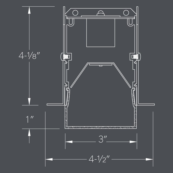 HCB16 flange section