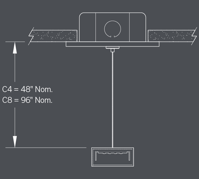 BSS222 cable mount